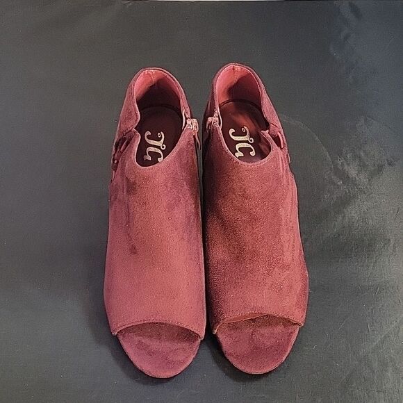 JOURNEE COLLECTION CUT-OUT OPEN TOE WOMEN'S WEDGE HEELS SHOES - Picture 2 of 16